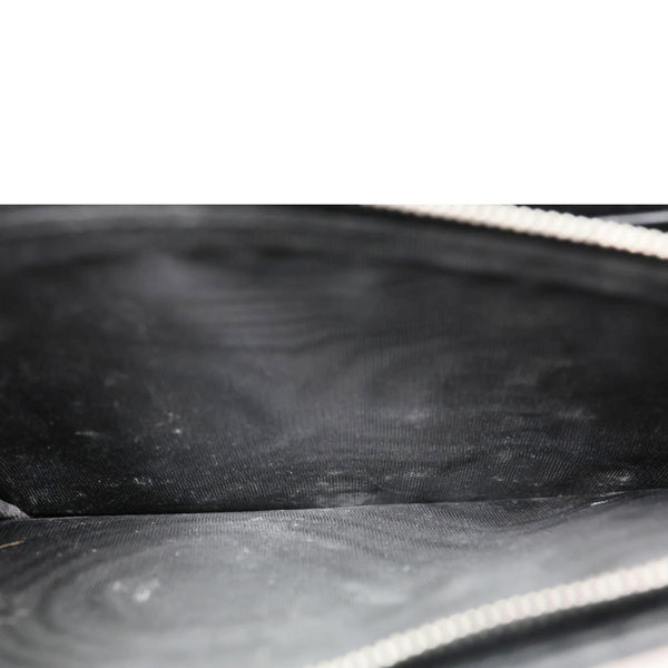 GUCCI GG Marmont WOC Leather Chain Crossbody Bag Black 497985