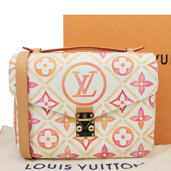 LOUIS VUITTON Metis Pochette MM Monogram Tiles By The Pool Crossbody Bag Multicolor