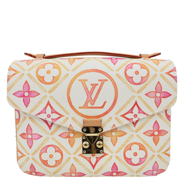 LOUIS VUITTON Metis Pochette MM Monogram Tiles By The Pool Crossbody Bag Multicolor