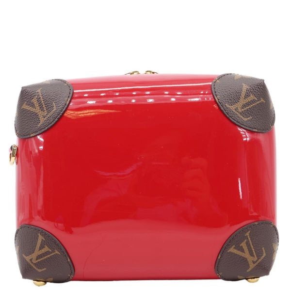 LOUIS VUITTON Venice Patent Miroir Leather Crossbody Bag Scarlet