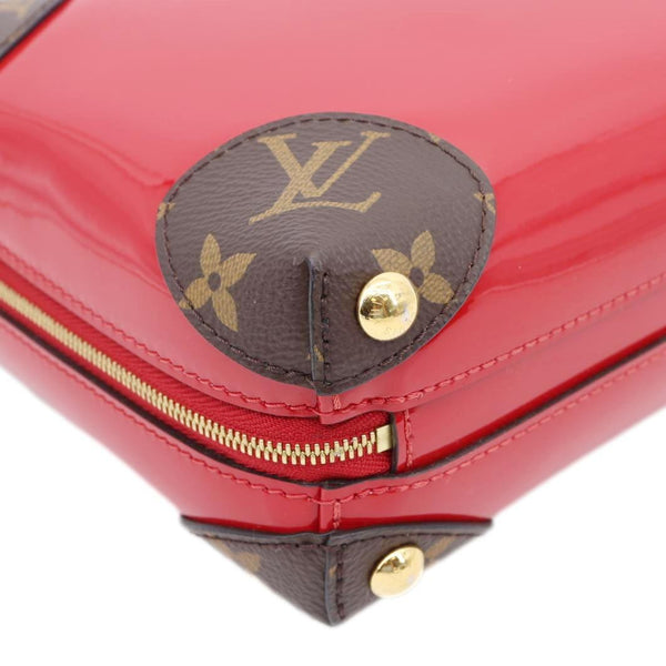 LOUIS VUITTON Venice Patent Miroir Leather Crossbody Bag Scarlet