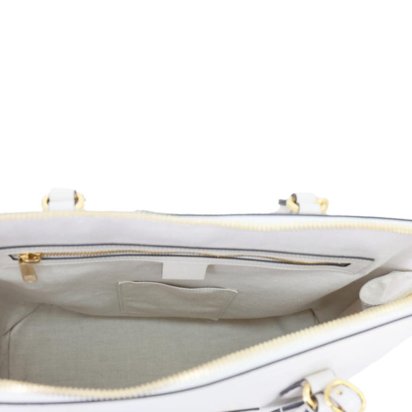 GUCCI Horsebit 1955 Leather Top Handle Crossbody Bag Off White 621640