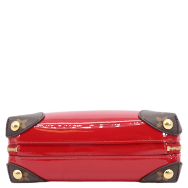 LOUIS VUITTON Venice Patent Miroir Leather Crossbody Bag Scarlet