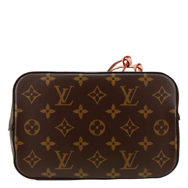 LOUIS VUITTON Neonoe BB Monogram Canvas Bucket Bag Brown