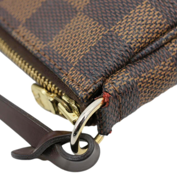 LOUIS VUITTON Pochette Accessoires Damier Ebene Pouch Brown