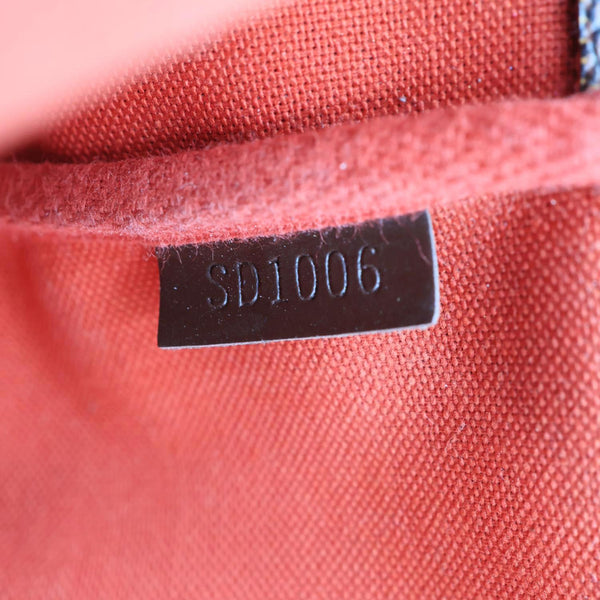 LOUIS VUITTON Pochette Accessoires Damier Ebene Pouch Brown