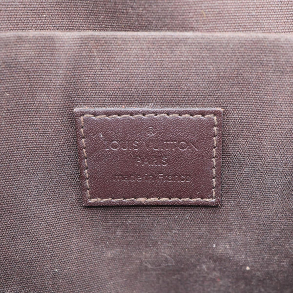 LOUIS VUITTON Felicie Pochette Monogram Vernis Shoulder Bag Amarante