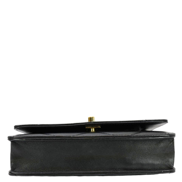 CHANEL Trendy CC Quilted Leather Wallet On Chain Crossbody Bag Black