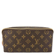 LOUIS VUITTON Monogram Canvas Shoe Care Kit Brown
