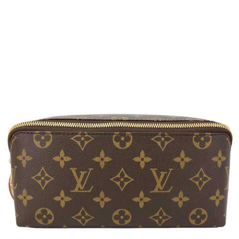 LOUIS VUITTON Monogram Canvas Shoe Care Kit Brown