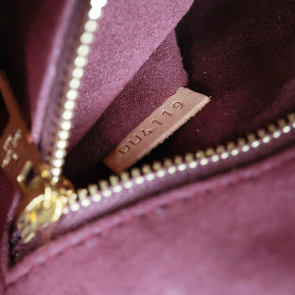 LOUIS VUITTON Soufflot MM Monogram Canvas Shoulder Bag Brown