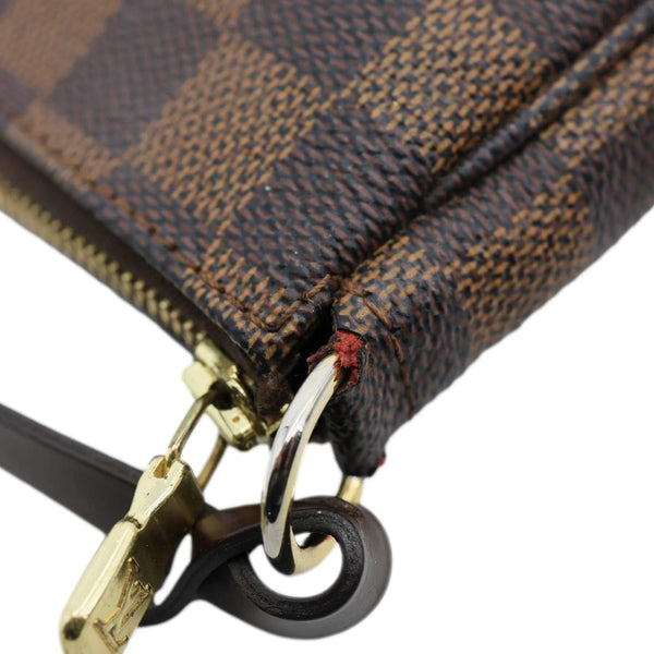 LOUIS VUITTON Pochette Accessoires Damier Ebene Pouch Brown