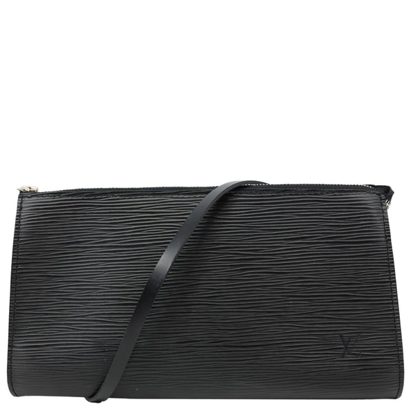 LOUIS VUITTON Pochette Accessoires Epi Leather Shoulder Bag Noir Black