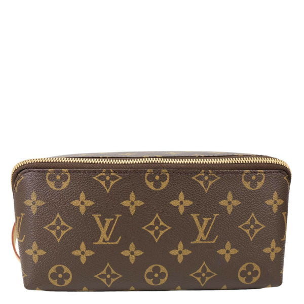 LOUIS VUITTON Monogram Canvas Shoe Care Kit Brown