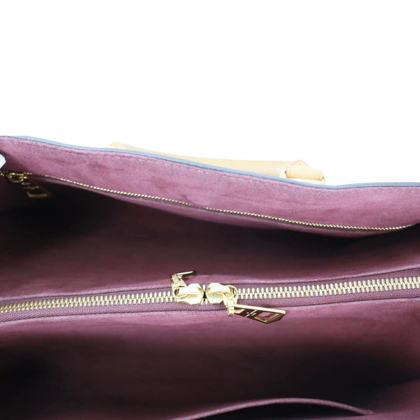LOUIS VUITTON Soufflot MM Monogram Canvas Shoulder Bag Brown