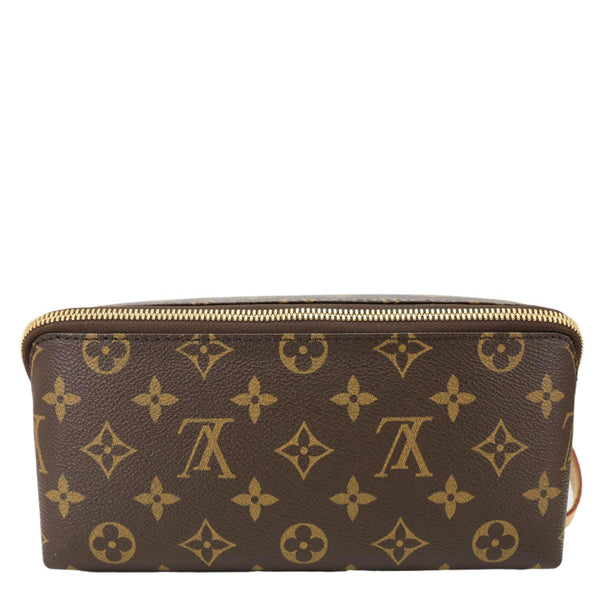 LOUIS VUITTON Monogram Canvas Shoe Care Kit Brown