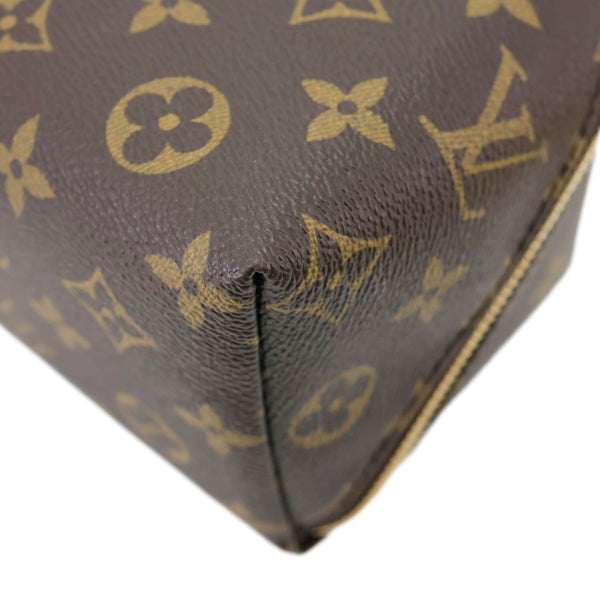 LOUIS VUITTON Monogram Canvas Shoe Care Kit Brown