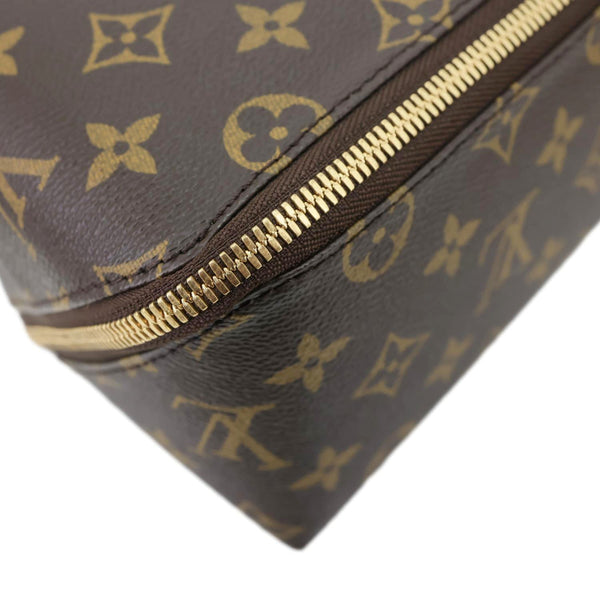 LOUIS VUITTON Monogram Canvas Shoe Care Kit Brown