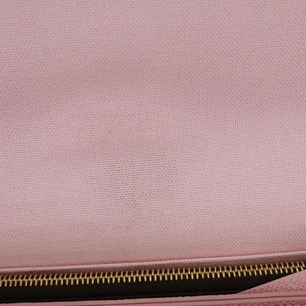 LOUIS VUITTON Felicie Pochette Lovely Birds Monogram Canvas Crossbody Bag Brown