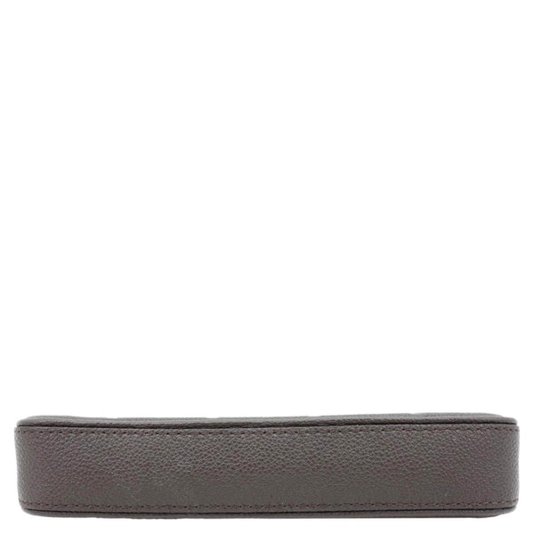 LOUIS VUITTON Easy Pouch On Strap Empreinte Leather Shoulder Bag Brown