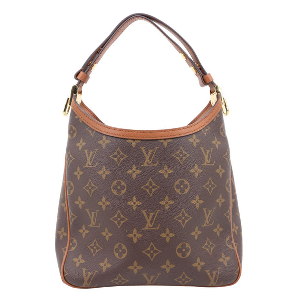 LOUIS VUITTON Dauphine Monogram Reverse Canvas Hobo Shoulder Bag Brown