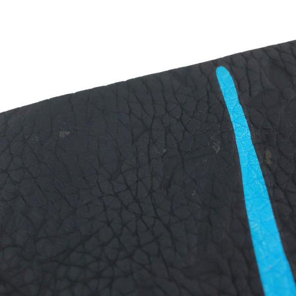 LOUIS VUITTON LV Friends A4 Monogram Taurillon Leather Pouch Black