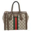 GUCCI Ophidia GG Small Supreme Canvas Tote Bag Beige 547551