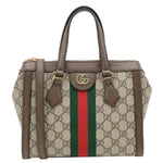 GUCCI Ophidia GG Small Supreme Canvas Tote Bag Beige 547551