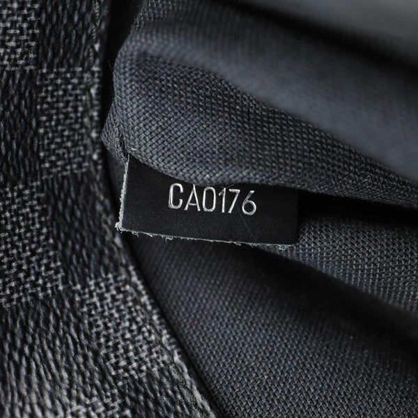 LOUIS VUITTON District PM Damier Graphite Messenger Bag Black
