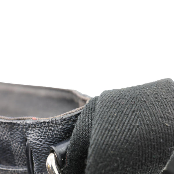 LOUIS VUITTON District PM Damier Graphite Messenger Bag Black