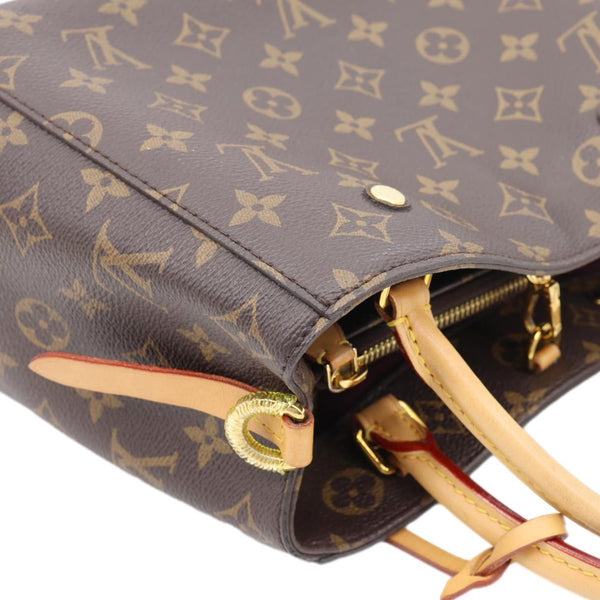 LOUIS VUITTON Montaigne BB Monogram Canvas Shoulder Bag Brown