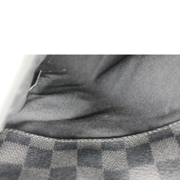 LOUIS VUITTON District PM Damier Graphite Messenger Bag Black