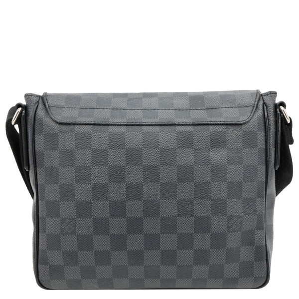 LOUIS VUITTON District PM Damier Graphite Messenger Bag Black