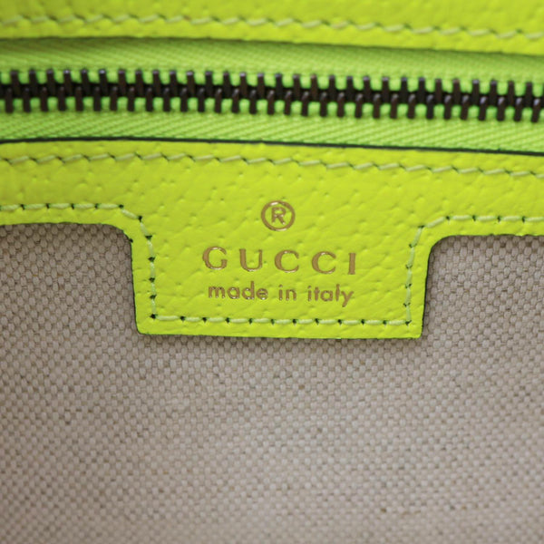 GUCCI Ophidia Small Web GG Supreme Canvas Wristlet Shoulder Bag Beige 699439