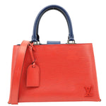 LOUIS VUITTON Kleber PM Epi Leather Shoulder Bag Red
