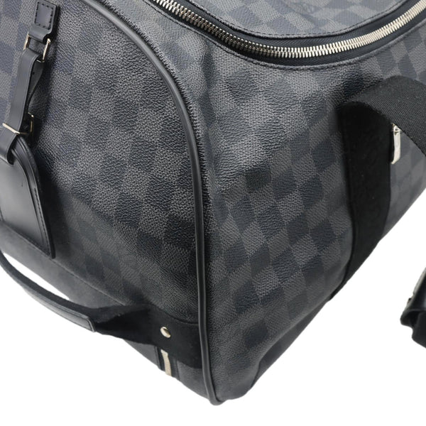LOUIS VUITTON Neo Eole 55 Damier Graphite Rolling Travel Bag Black