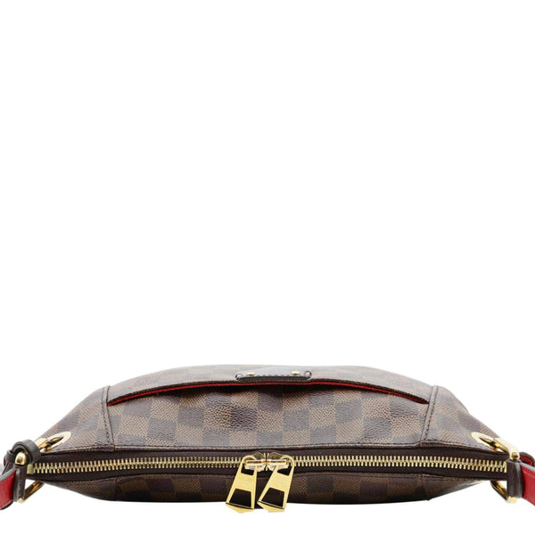 LOUIS VUITTON South Bank Besace Damier Ebene Crossbody Bag Brown