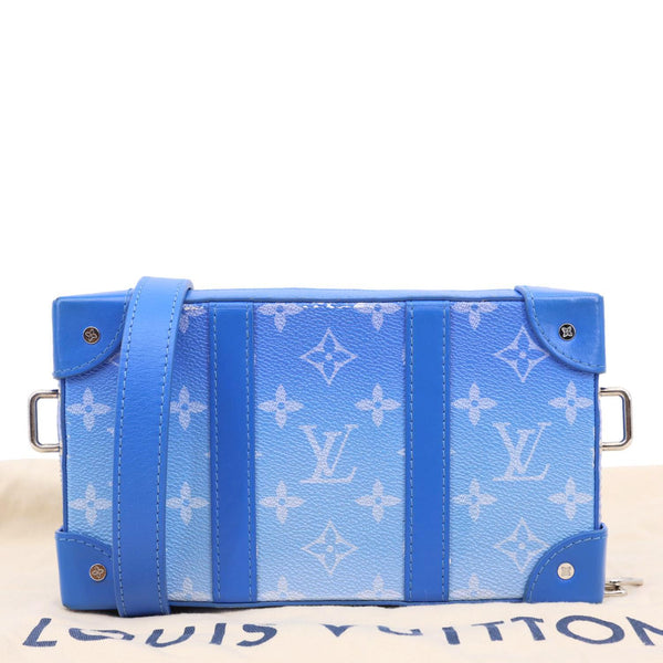 LOUIS VUITTON Soft Trunk Monogram Clouds Crossbody Bag Blue