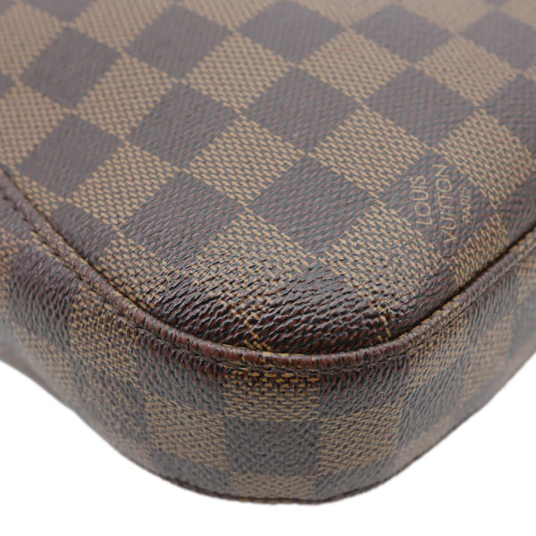 LOUIS VUITTON South Bank Besace Damier Ebene Crossbody Bag Brown