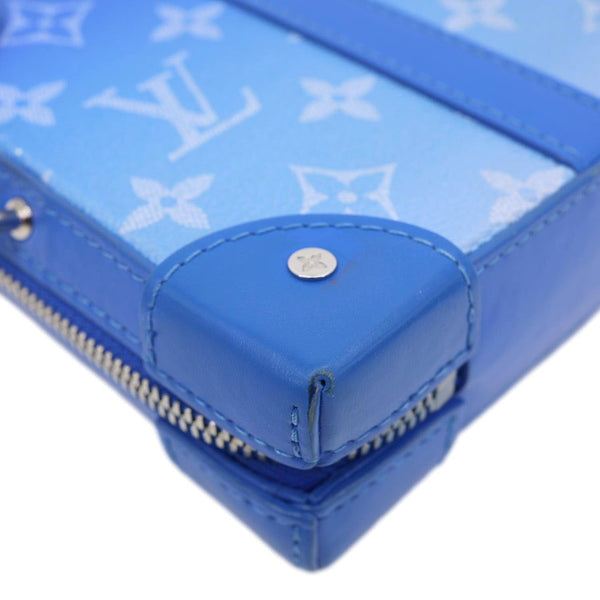 LOUIS VUITTON Soft Trunk Monogram Clouds Crossbody Bag Blue