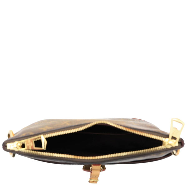 LOUIS VUITTON Odeon NM PM Monogram Canvas Shoulder Bag Brown