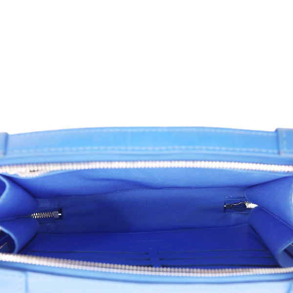 LOUIS VUITTON Soft Trunk Monogram Clouds Crossbody Bag Blue