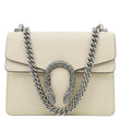 GUCCI Dionysus Mini Leather Crossbody Bag Off White 421970