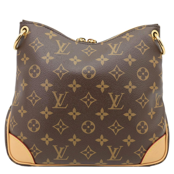 LOUIS VUITTON Odeon NM PM Monogram Canvas Shoulder Bag Brown