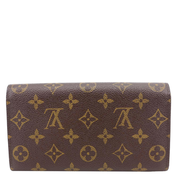 LOUIS VUITTON Sarah Vintage Monogram Canvas Wallet Brown