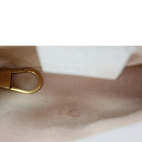 GUCCI GG Marmont Super Mini Matelasse Leather Crossbody Bag White 476433