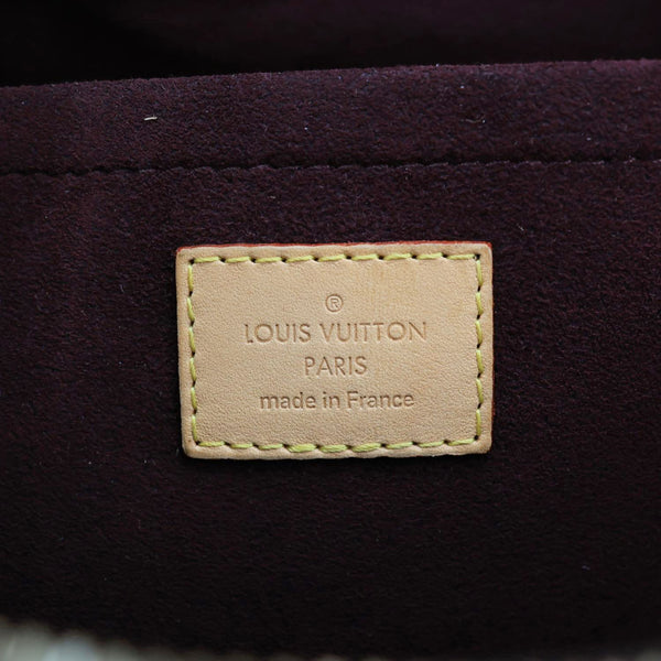 LOUIS VUITTON Montaigne GM Monogram Canvas Shoulder Bag Brown