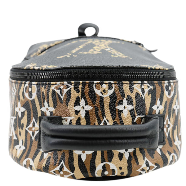 LOUIS VUITTON Palm Springs Jungle PM Monogram Giant Canvas Backpack Black