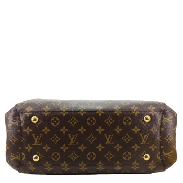 LOUIS VUITTON Montaigne GM Monogram Canvas Shoulder Bag Brown