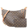 LOUIS VUITTON Loop Monogram Reverse Canvas Hobo Bag Brown